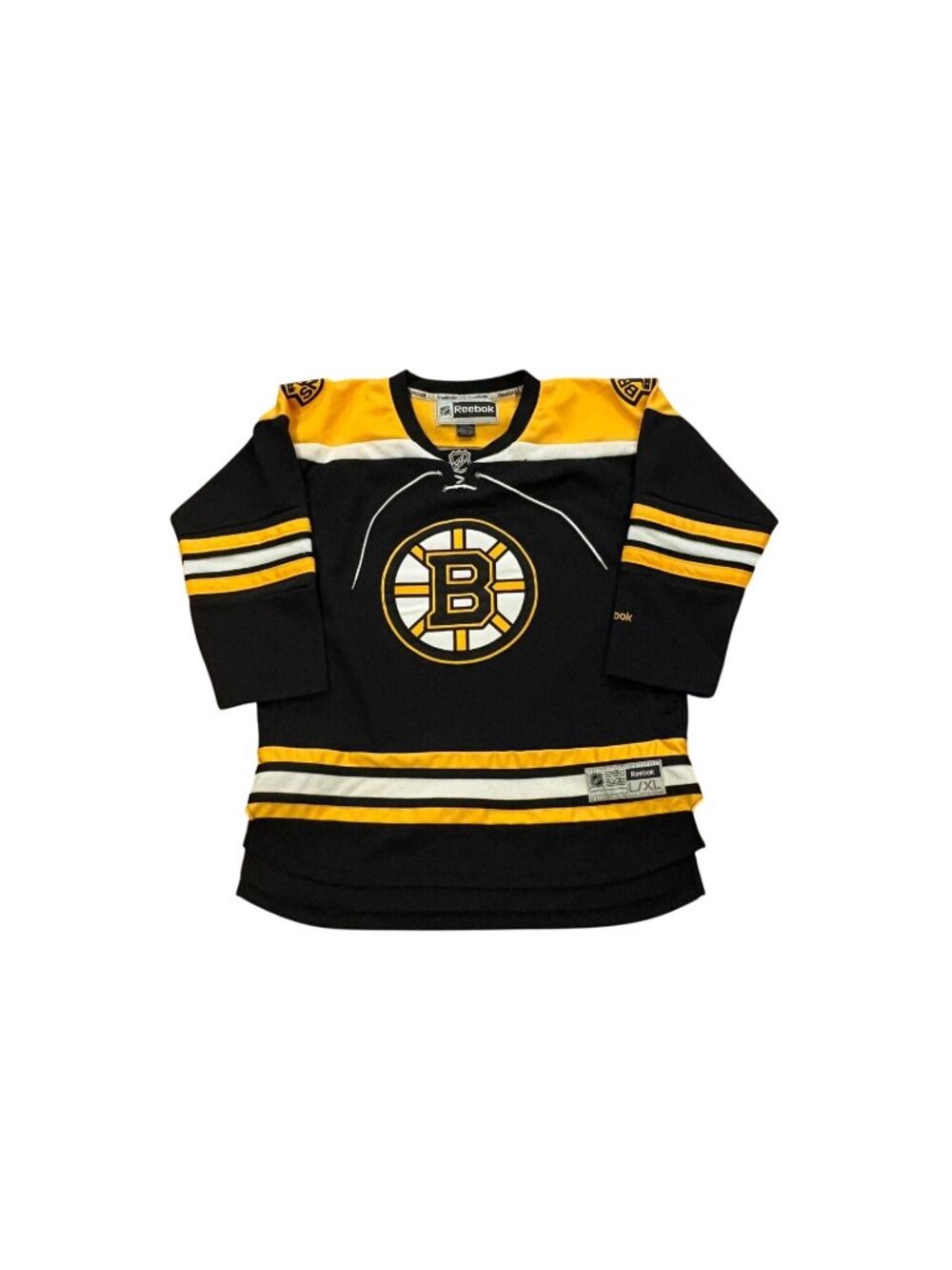 Reebok Boston Bruins Black Stitched NHL Hockey Jersey Youth Size Large/XL